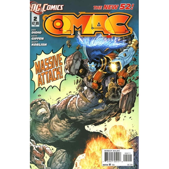 O.M.A.C. (3rd Series) #2 VF ; DC Comic Book