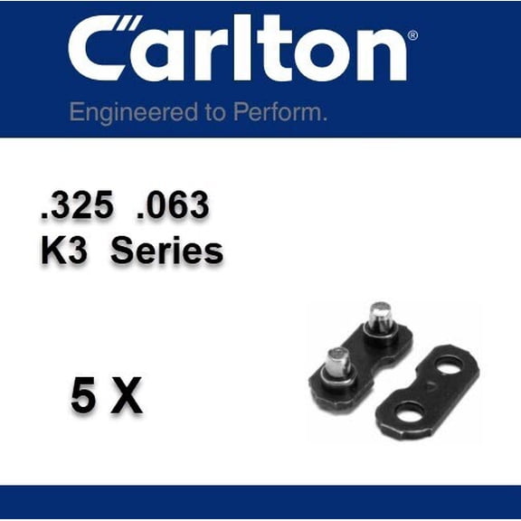 Chainsaw Chain Repair Links .325 .063 5 Sets Carlton K3 Series chain