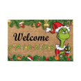 thumbnail image 2 of Christmas Decorations Clearance!! Xmas Welcome Christmas Mat Non-Slip and Washable Doormat Decoration Door Mat Entrance Rugs, 2 of 3