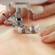 thumbnail image 4 of Roller Snap On Presser Foot For Singer Brother Babylock Juki Janome All Low Shank Domestic Sewing Machine Accessories, 4 of 4