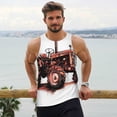 thumbnail image 6 of Lsque Farm Tractor Pattern Mens Tank Tops Muscle Athletic Quick Dry Sleeveless Workout Fitness T Shirts Beach Tank Top, Loose-fit Sleeveless Shirt for Men-4X-Large, 6 of 7