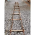 thumbnail image 2 of ISOP Swing Set Rope Ladder for Kids 6 / 10 / 16 ft and Adults - Treehouse Ladder for Children - Exercise Climbing Equipment - Multiple Use Outdoor Ladder, 2 of 8