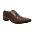 thumbnail image 1 of Roamers Mens 4 Eyelet Punched Cap Leather Oxford Shoes, 1 of 4
