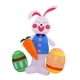 thumbnail image 5 of Adorno inflable de de Pascua con cuerdas resistentes al viento, ideal para decorar jardín exterior y césped., 5 of 9