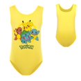 thumbnail image 1 of Pokemon Girls Swimsuit Anime Character Pikachu Children Girls Cartoon Swimsuit, 1 of 2