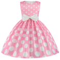 thumbnail image 4 of Vestido de verano con estampado de rosas para niñas, vestidos de princesa para bodas, fiestas de cumpleaños, vestidos de satén para niñas, ropa de Navidad, 4 of 5