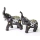 thumbnail image 1 of Juego de 2 estatuas de tronco de elefantes negros Feng Shui, figura de la suerte, regalo, decoración del hogar, 1 of 2