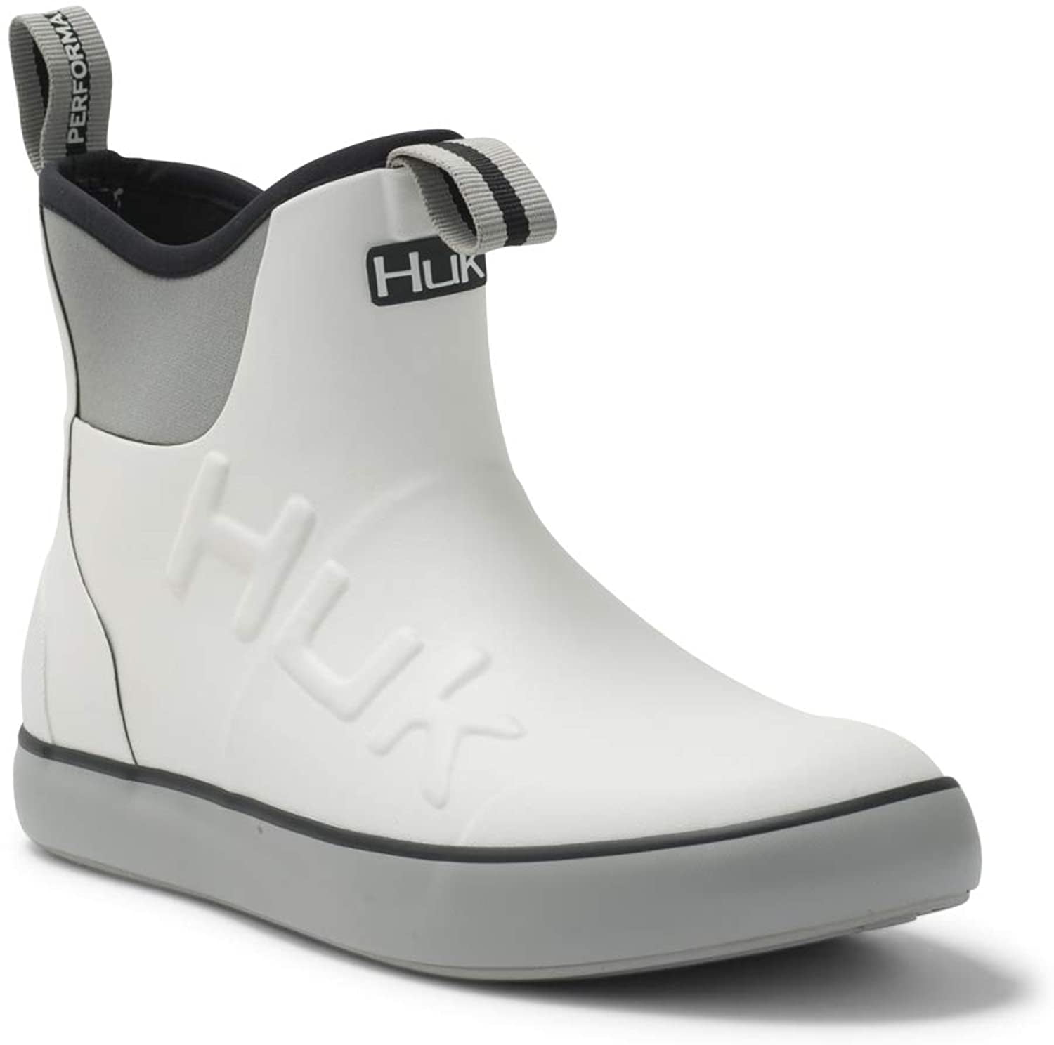 Huk Men's Rogue Wave White Size 11 High-Performance Fishing Ankle