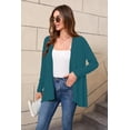 thumbnail image 3 of Witsmile Women's Lightweight Open Front Cardigans Long Sleeve Soft Casual Drape Fall Cardigan, 3 of 6