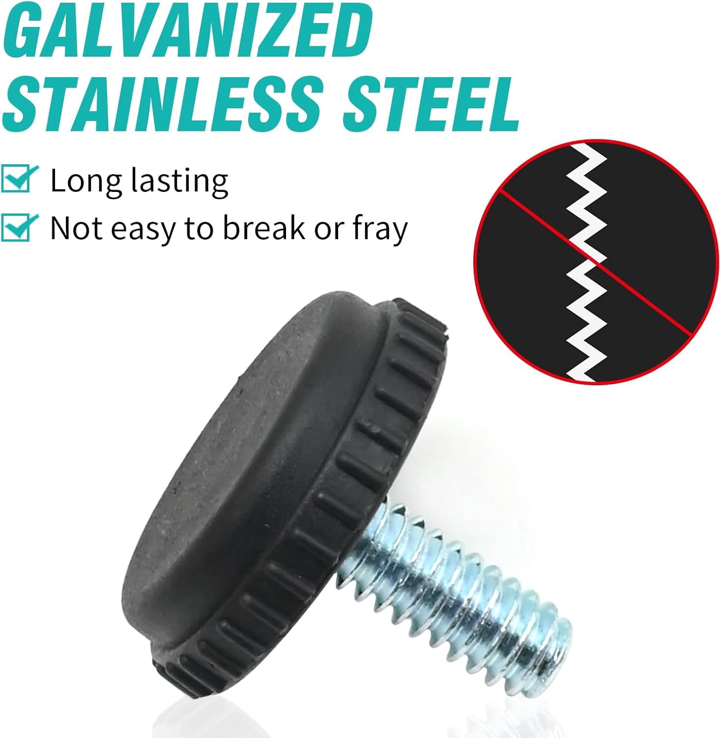 16 Pcs 1/4-20 Stainless Steel Adjustable Furniture Levelers – Screw-in Threaded Feet For Tables, Chairs, Cabinets
