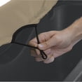 thumbnail image 6 of Classic Accessories Fairway Neoprene Paneled Golf Cart Seat Cover, Light Khaki/Black, 6 of 9