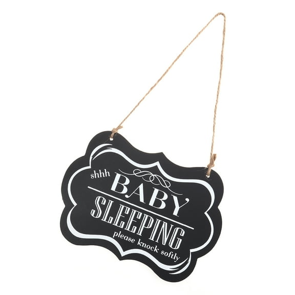 Please Knock Gently Baby Sleeping Sign Rustic Decor