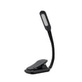 thumbnail image 1 of Lámpara de lectura, luz de lectura LED, lámpara de clip recargable por USB, cuello flexible de 360°, mini luz nocturna para leer en la cama, niño, Kindle, viajes, camping Rojo Verde, 1 of 4