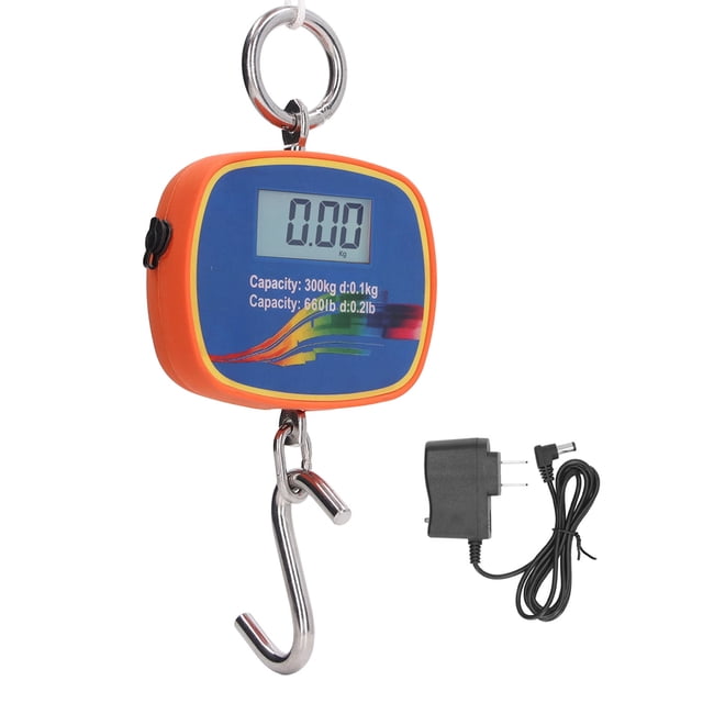 Balance à Bagages, Balance Électronique à Hameçon LCD Électronique Portable Échelle Numérique à Poisson Crochet Suspendu Échelle Technologie Révolutionnaire