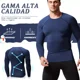 thumbnail image 4 of Playera Licra Deportiva Correr Secado Compresión Manga Larga, 4 of 8