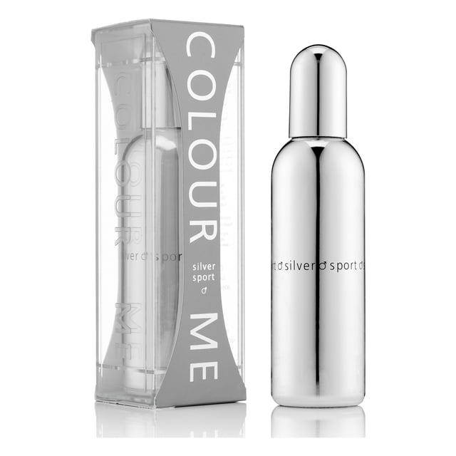 Color Me Silver Sport de Milton-Lloyd, Perfume para Hombres, 90 ml Milton-Lloyd Milton-Lloyd Aerosol EDP