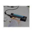 thumbnail image 3 of Plustek 783064606998 S602 Card & ID Scanner USB Perppowered Simplex A6 600dpi, Black & Blue, 3 of 3