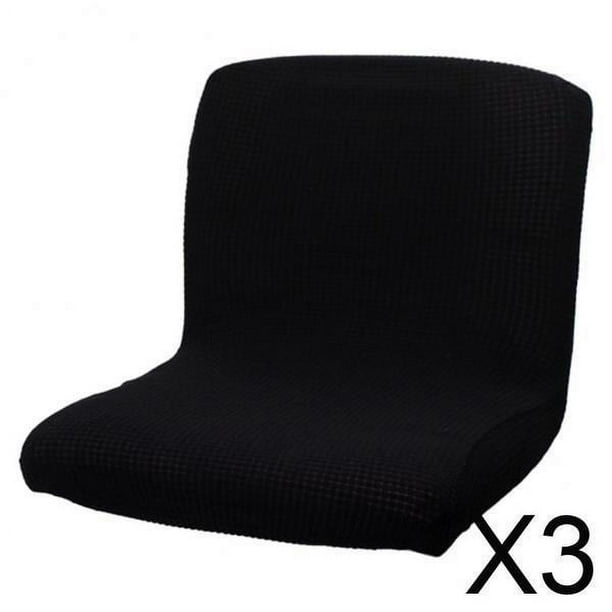Funda para sillas,Fundas elásticas para sillas y taburetes de bar,Funda para taburete de bar Funda para taburete de respaldo corto,Funda de poliéster para silla de comedor,Comedor Lavable