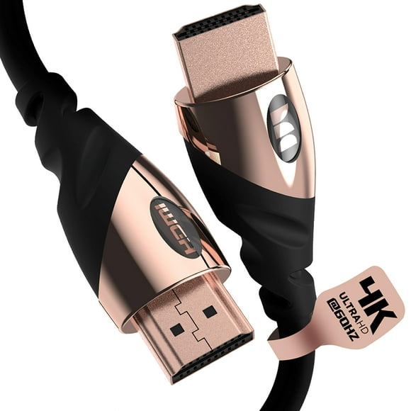 Cable HDMI Monster Rose Gold 4K Ultra HD de 8 pies