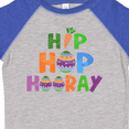 thumbnail image 4 of Inktastic Easter Hip Hop Hooray with Eggs and Carrot Boys or Girls Toddler T-Shirt, 4 of 5