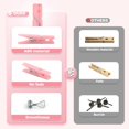 thumbnail image 3 of Pinzas de plástico para baby shower Peoin Girl, 3,5 cm, 100 unidades, 3 of 7