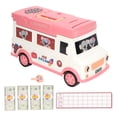 thumbnail image 1 of Banco de dinero electrónico, banco de dinero para niños, autobús, contraseña electrónica, banco de dinero, autobús, banco de dinero, muy versátil, 1 of 8