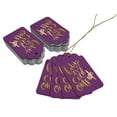 thumbnail image 3 of Inkdotpot 50 Pack Real Gold Foil Paper Tags Baby It's Cold Outside Baby Shower Favor Hang Tag, 3 of 6