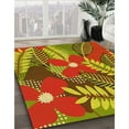 thumbnail image 2 of Ahgly Company Indoor Rectangle Patterned Cookie Brown Area Rugs, 6' x 9', 2 of 6