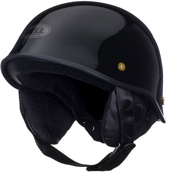 Bell Powersports Drifter DLX Half Helmet Solid Colors Black XL/XXL
