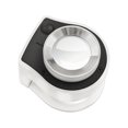 thumbnail image 3 of Lupa de 10 x 30 x escala con regla de luz LED, lupa de metal para monedas textiles, sellos de moneda, mapa, joyería-Blanco LingWen 9024736121830, 3 of 5