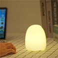thumbnail image 4 of Rogue Rabbit Silicone Night Light Soft Cute Usb Charging Pat Light Inducción Colorida Decoloración Atmósfera Lámpara De Mesa Para Dormitorio Cabecero Niños Night Company matsuzay HA013212-00, 4 of 7