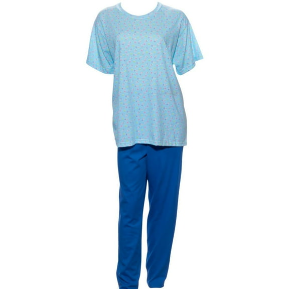 Back Snap Printed Top Pant Set- Assorted Prints