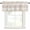 Beige, Tan, White, variant on Valances for Windows, Blue Ombre Light Filtering Window Treatment Valances for Living Room/Bedroom/Bathroom Windows, Modern Gradient Abstract Art 42"x 18" Rod Pocket Kitchen Curtains