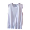 thumbnail image 2 of pstuiky Camisetas sin mangas para hombre, Camisola deportiva informal de cuello redondo y alta elasticidad de color liso para hombre Chaleco para hombre xxxxxl, 2 of 3