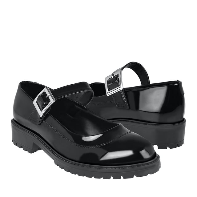 ZAPATOS MUJER SIENA 6356 CHAROL NEGRO