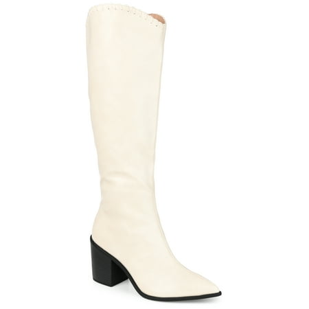 

Journee Collection Womens Daria Tru Comfort Foam Wide Width Wide Calf Stacked Heel Knee High Boots