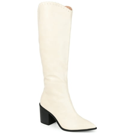 

Journee Collection Womens Daria Tru Comfort Foam Wide Width Wide Calf Stacked Heel Knee High Boots