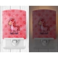 thumbnail image 2 of Polkadot Horse Watercolor Ceramic Night Light, 2 of 2