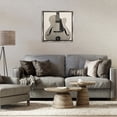 thumbnail image 4 of Stupell Industries Modern Simple Chic Guitar Gray Floating Frame Canvas Art, 25 x 25, by Deborah Revell, 4 of 8