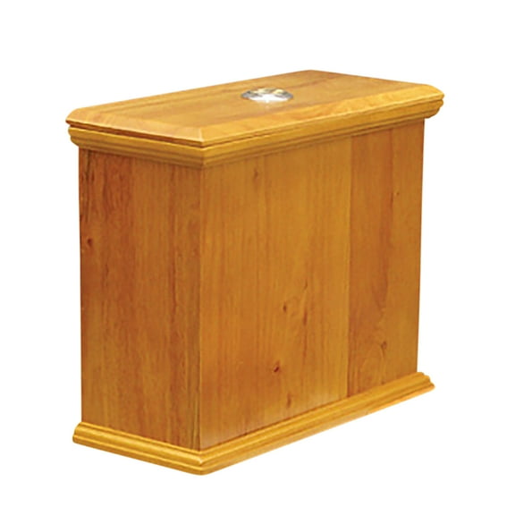 Renovators Supply Light Oak Hardwood Lowboy Flat Tank High Tank Toilet Part Tank Only