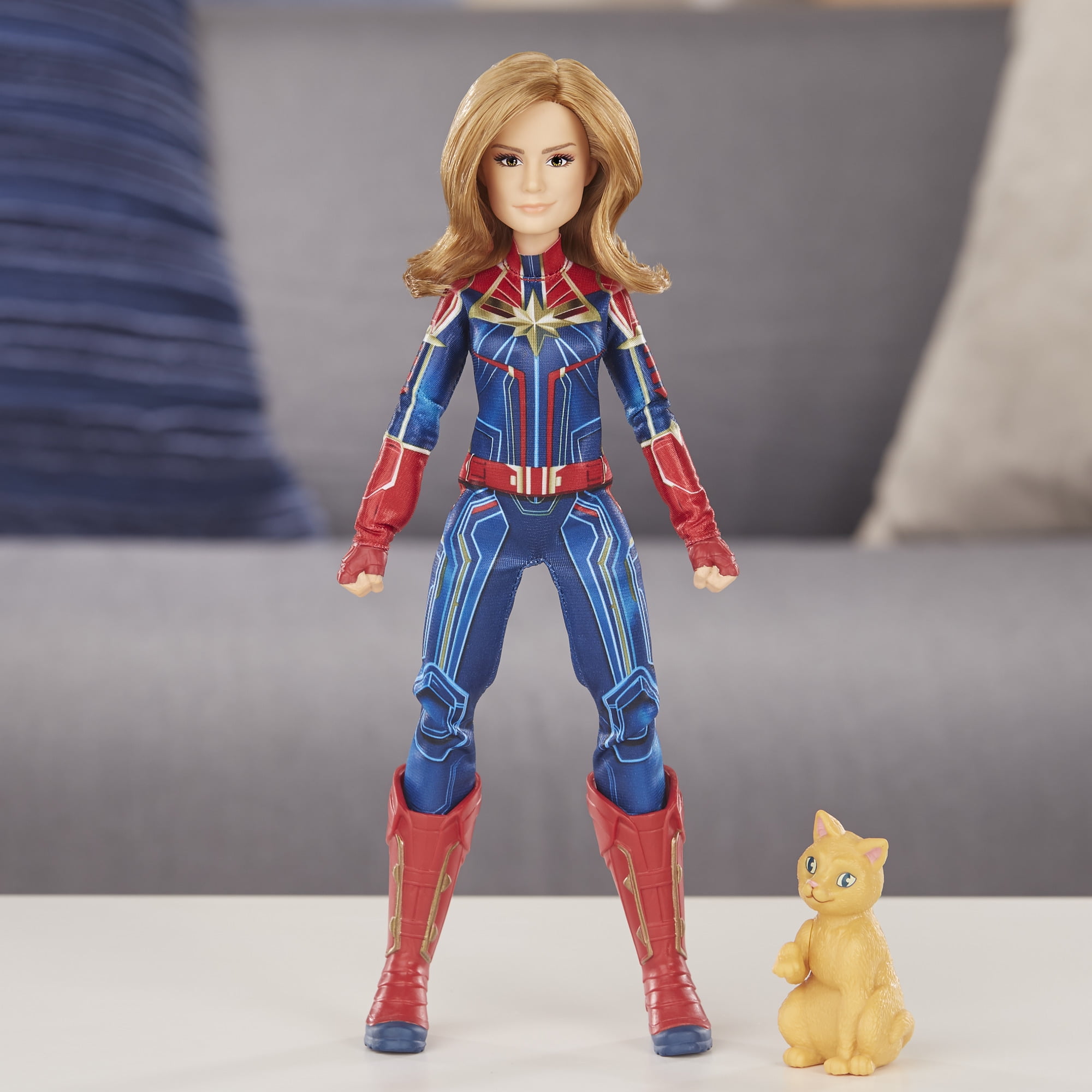 captain marvel plush doll