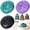 Green，purple，black, variant on Tigebraver 3 Pcs Rain Drum For Outdoor Garden, Steel Tongue Drum 3 Inch 6 Notes Musical Instruments With Cloth Bags & Mallets, Chakra Tongue Instrument (Green, Purple, Black)