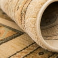 thumbnail image 4 of Rugs.com Kashkuli Gabbeh Collection Rug – 6' Round Ivory Medium Rug Perfect For Kitchens, Dining Rooms, 4 of 8