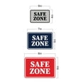 thumbnail image 5 of Signs ByLITA Classic Framed, Safe Zone Sign (Ivory/Dark Brown) - Small, 5 of 6