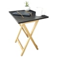 thumbnail image 3 of Mesa Plegable Rectangular Hogare Mesa Plegable Rectangular Negro/Aile, 3 of 4