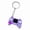 Purple, variant on Stylish Video Game Inspired Keyring Creative Gamepad Keychain Bag Pendant
