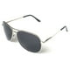 thumbnail image 1 of J+S Gafas de sol de aviador clásicas de estilo militar premium, polarizadas, 100% protección UV para hombres y mujeres, 1 of 1