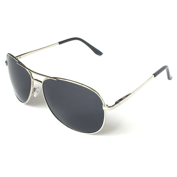 J+S Gafas de sol de aviador clásicas de estilo militar premium, polarizadas, 100% protección UV para hombres y mujeres