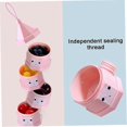 thumbnail image 2 of Baby Milk Powder Dispenser Portable 3 Layers Cartoon Milk Powder Snack Storage Container for Toddler, 2 of 5