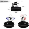 thumbnail image 2 of xianlin-Wireless Spotlight Battery Operated Spot Light Up Lights Indoor Mini Accent Lights Dimmable Art Lights LED Spotlights with Remote Stick on Anywhere Rotatable Wall Light, 2 of 4